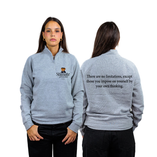 FELPA MEZZA ZIP STIMATE