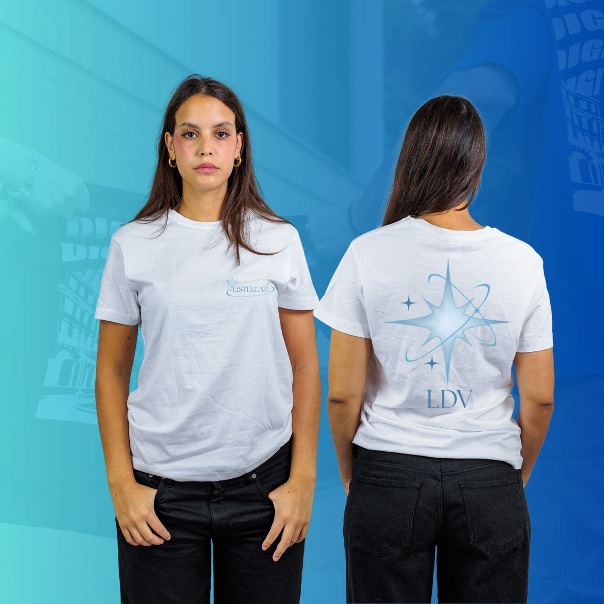 T-SHIRT LISTELLATI - DA VINCI