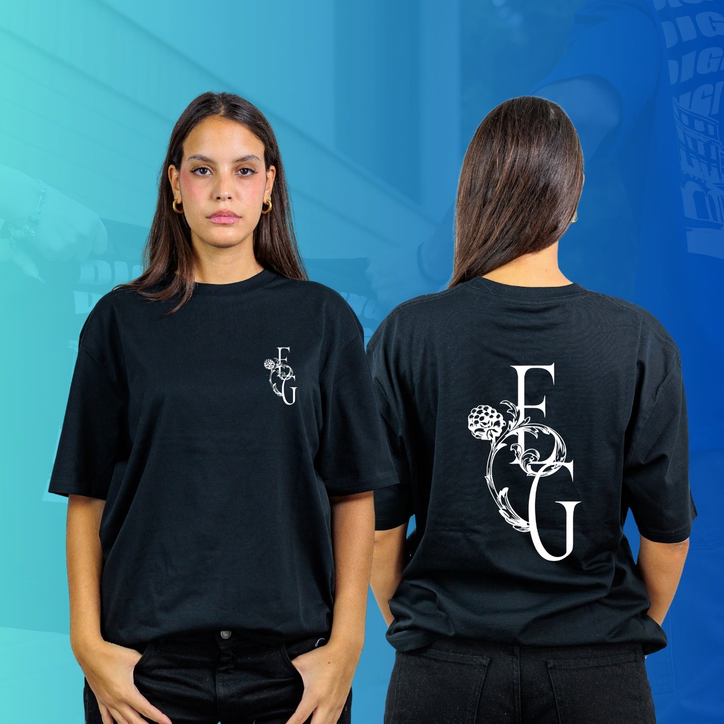T-SHIRT OVERSIZE EINAUDI GRAMSCI
