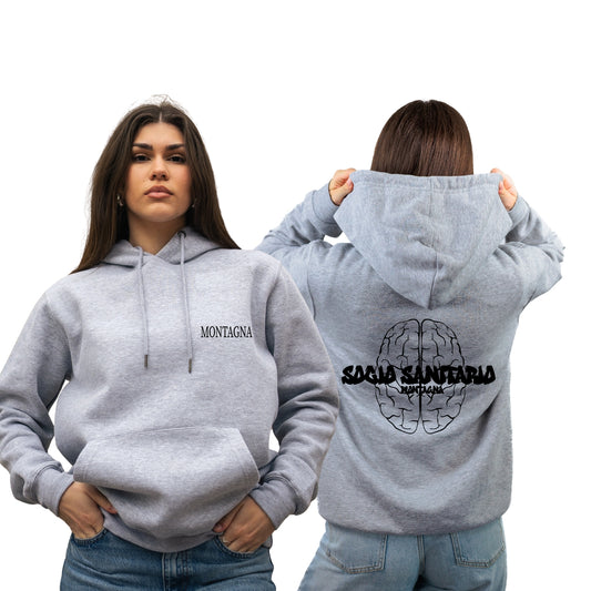 FELPA CON CAPPUCCIO SOCIO SANITARIO MONTAGNA