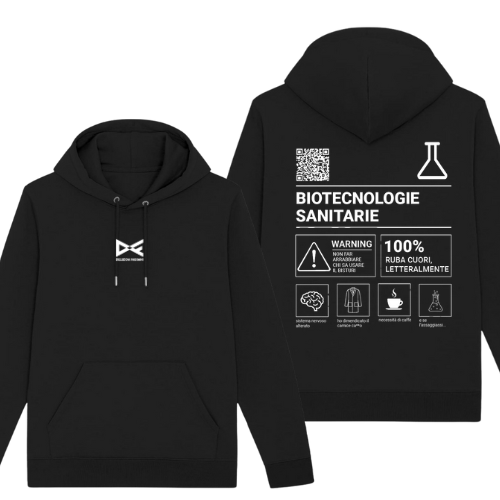 FELPA CAPPUCCIO DELEDDA biotecnologie sanitarie