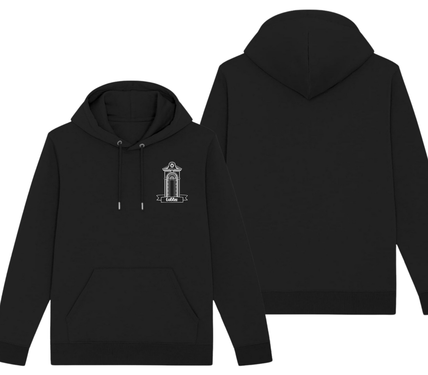 FELPA CON CAPPUCCIO LOGO AVANTI GALILEO FIRENZE
