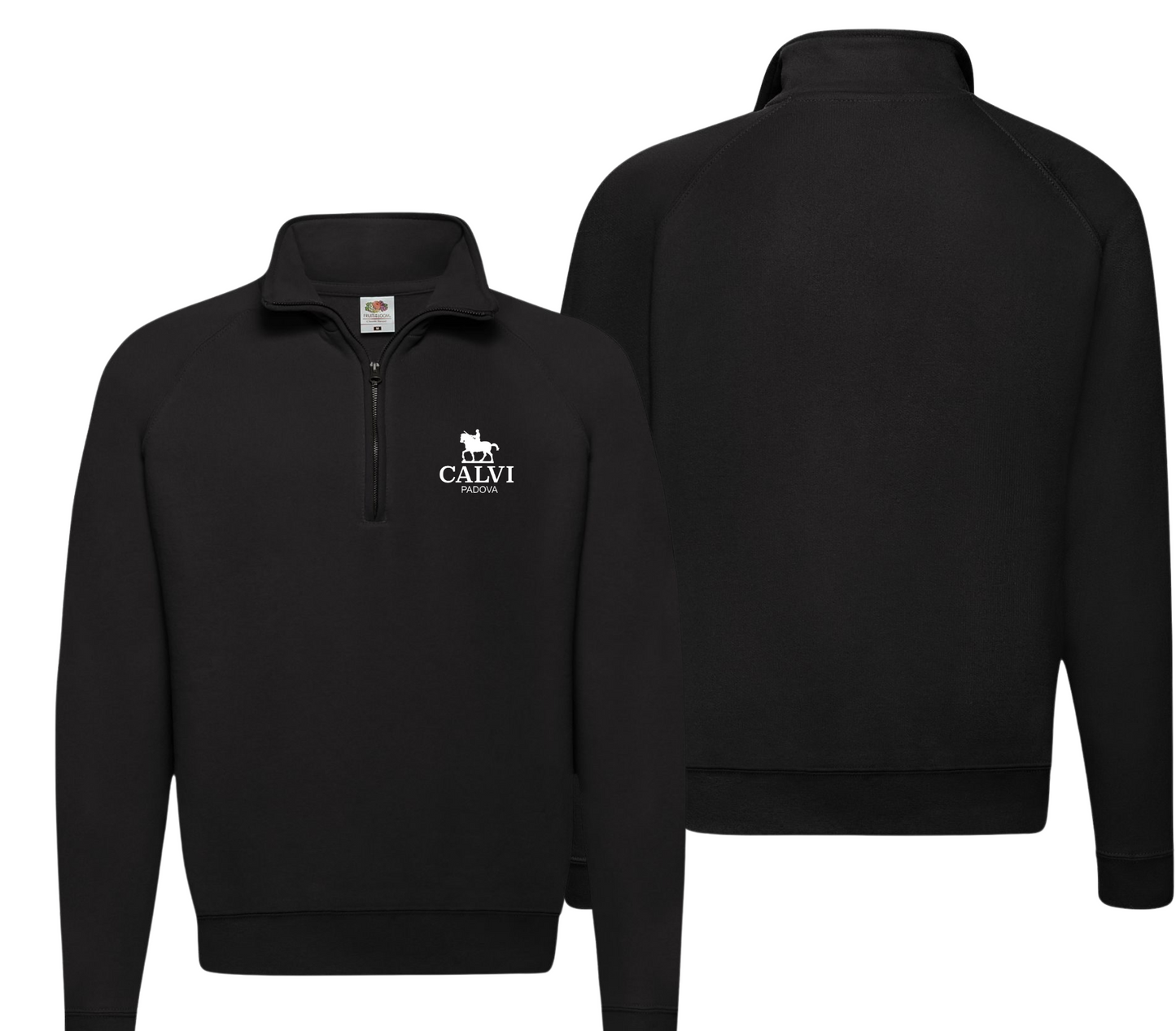 FELPA MEZZA ZIP - CALVI