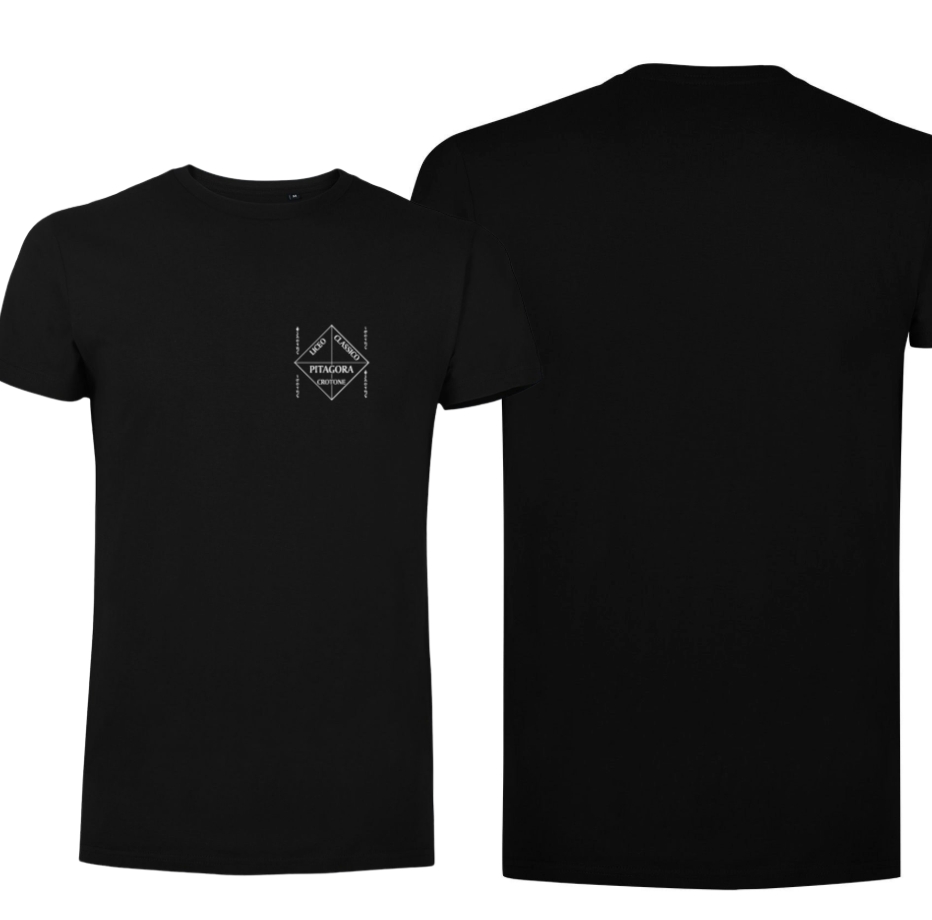 T-SHIRT CLASSICA ricamata PITAGORA