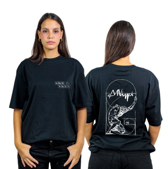 T-SHIRT OVERSIZE DA VINCI