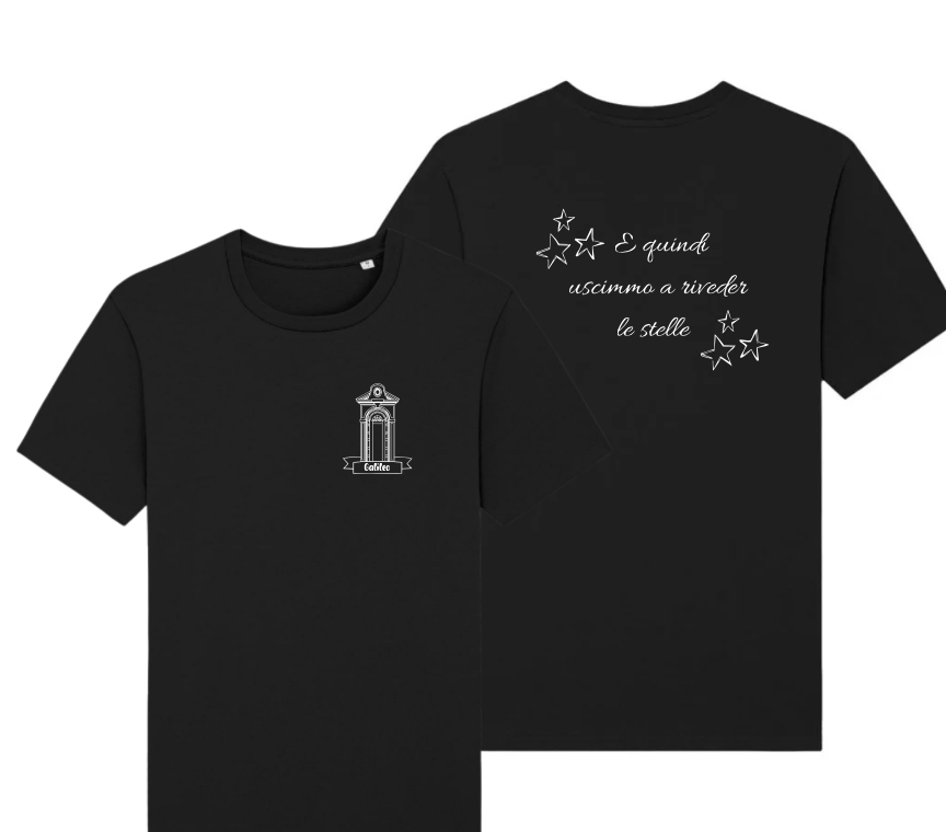 T-SHIRT DOPPIO LOGO GALILEO FIRENZE