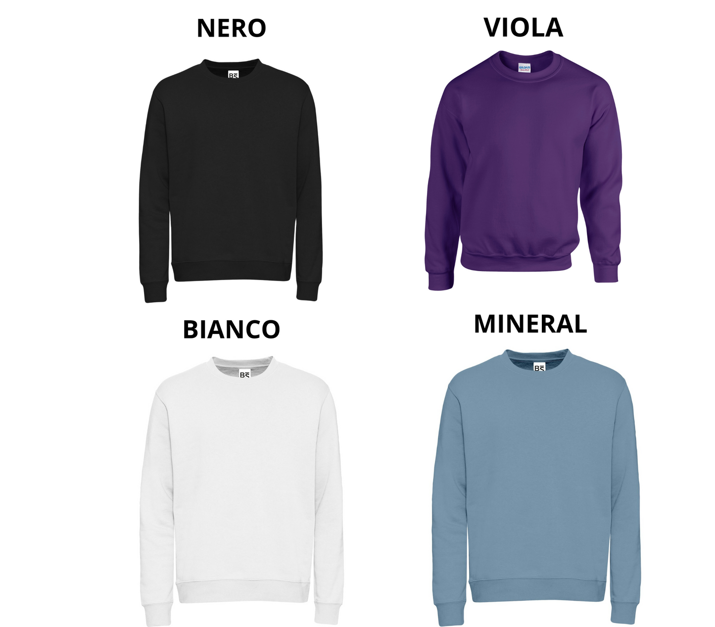 FELPA GIROCOLLO LOGO RETRO GALILEO FIRENZE