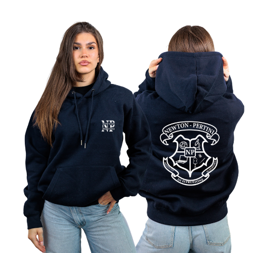 FELPA CON CAPPUCCIO NEWTON PERTINI