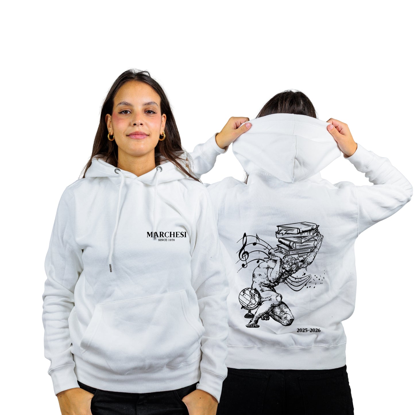 FELPA CAPPUCCIO MARCHESI