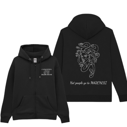 FELPA FULL ZIP MARCHESI