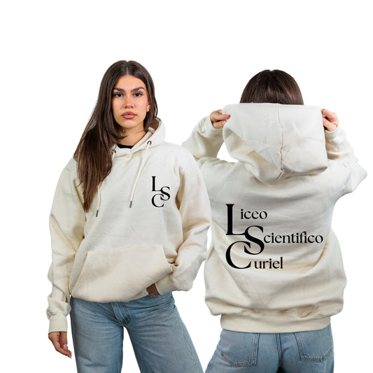 FELPA CON CAPPUCCIO CURIEL ricamata