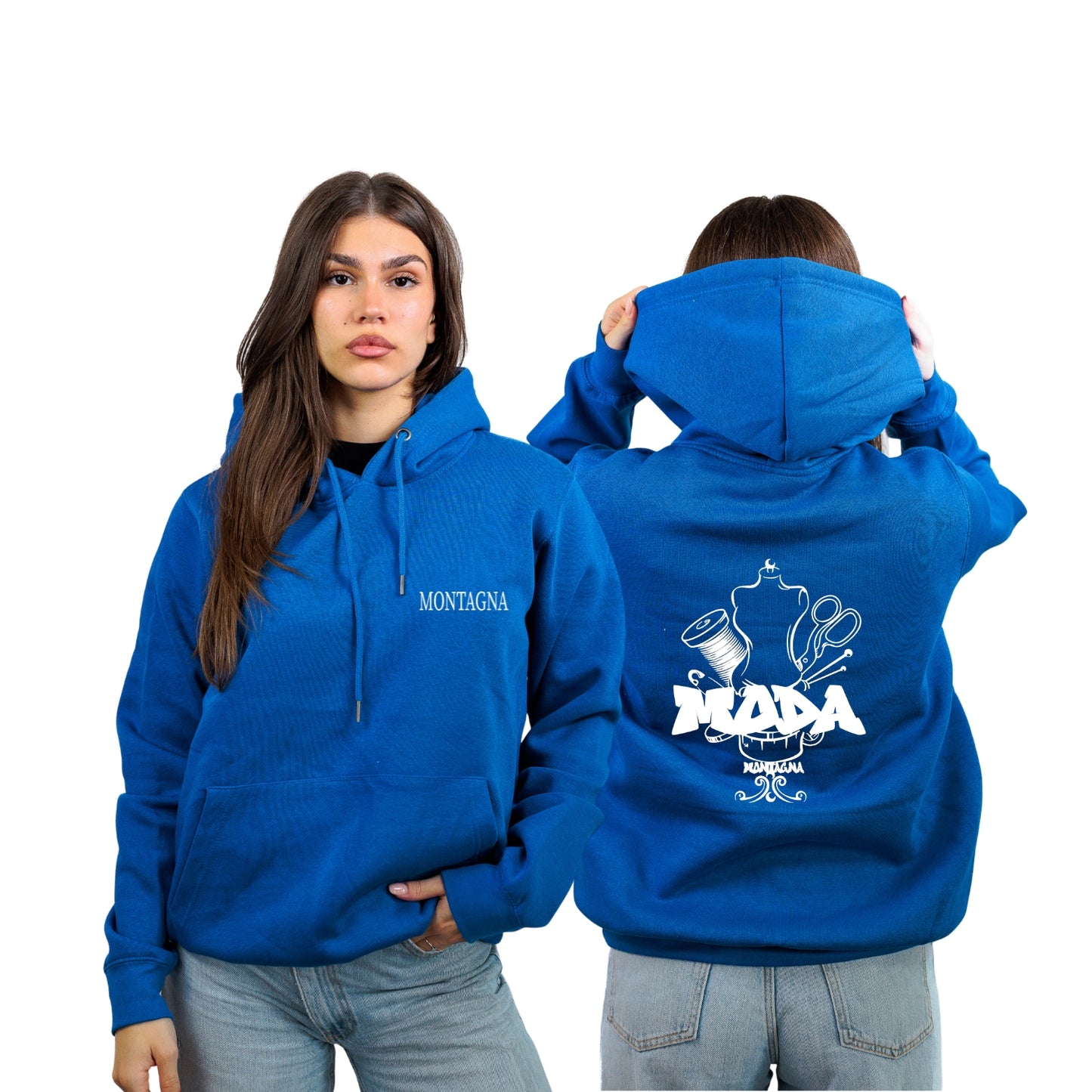 FELPA CON CAPPUCCIO MODA MONTAGNA