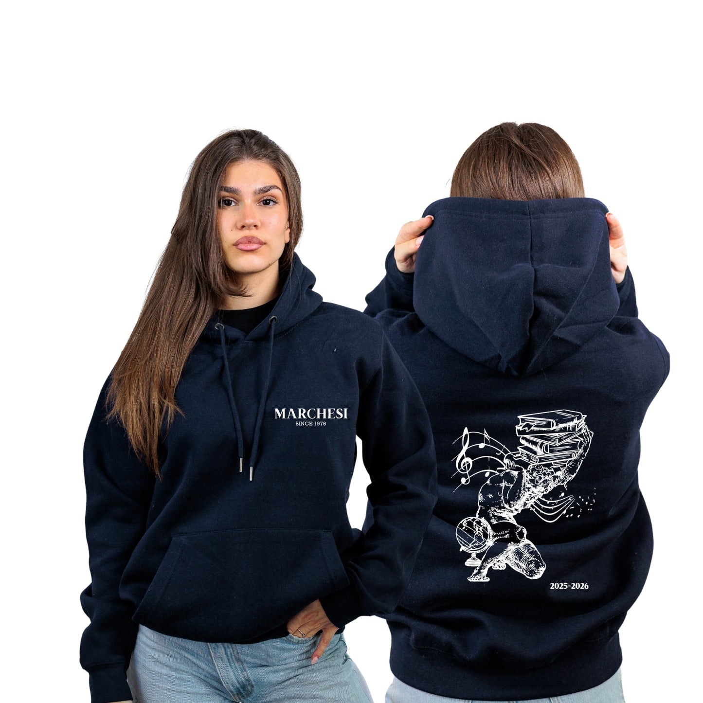 FELPA CAPPUCCIO MARCHESI