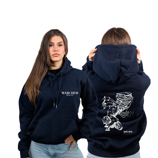 FELPA CAPPUCCIO MARCHESI