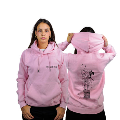 FELPA CON CAPPUCCIO MONTAGNA