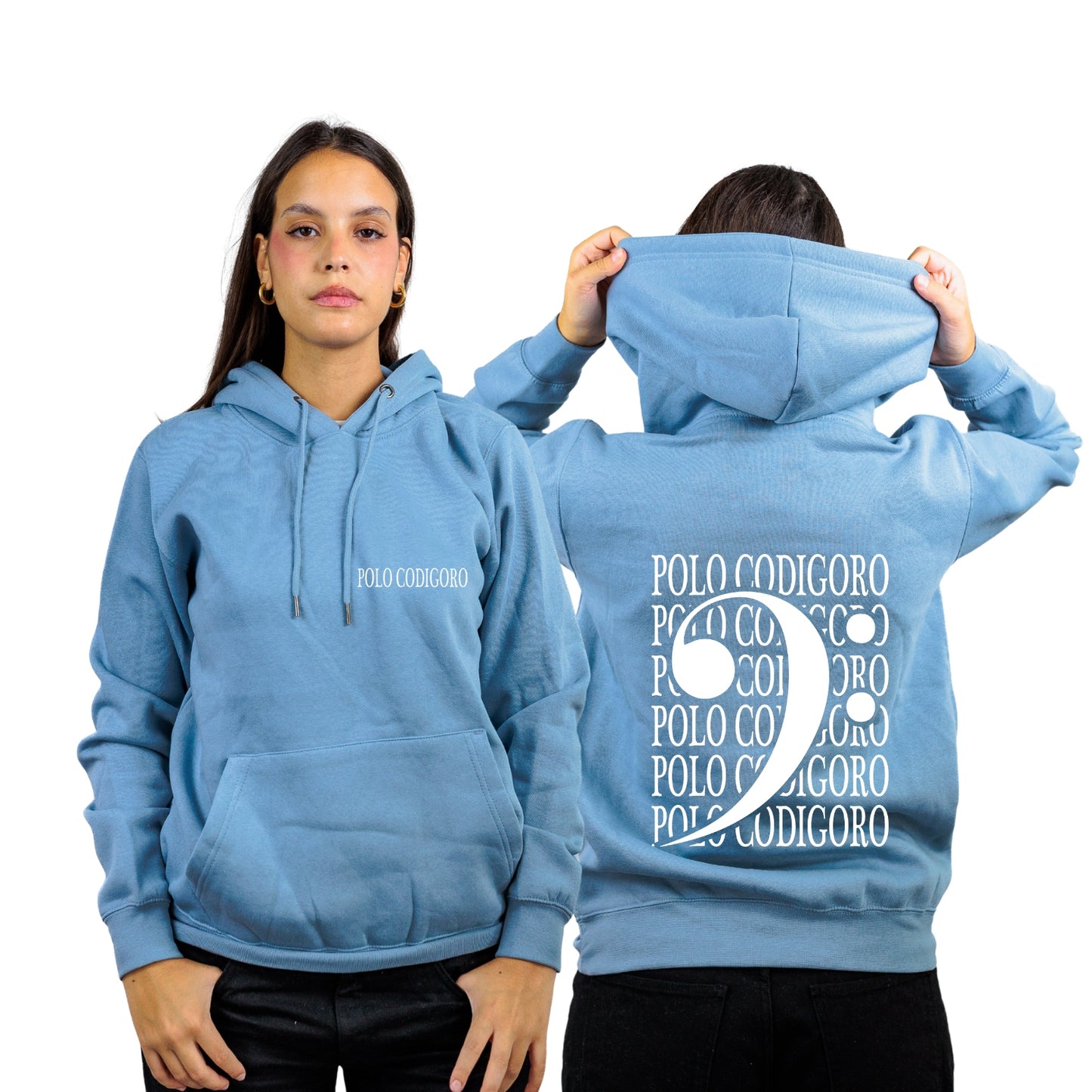 FELPA CON CAPPUCCIO CODIGORO