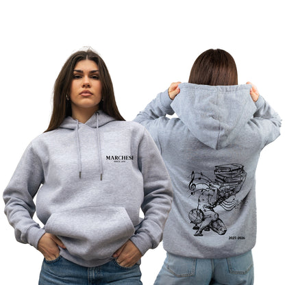 FELPA CAPPUCCIO MARCHESI