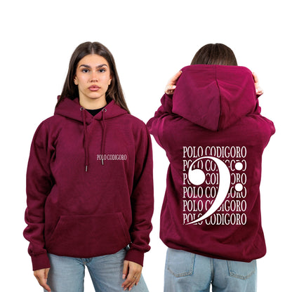 FELPA CON CAPPUCCIO CODIGORO