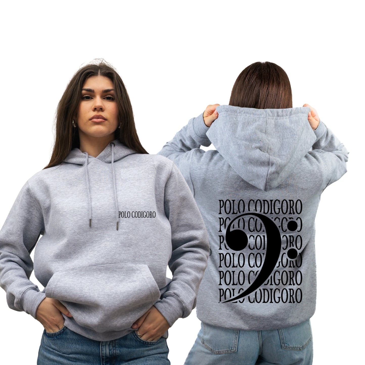 FELPA CON CAPPUCCIO CODIGORO