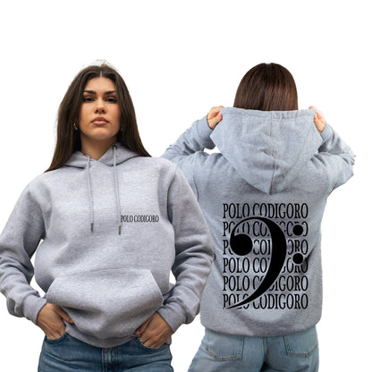FELPA CON CAPPUCCIO CODIGORO