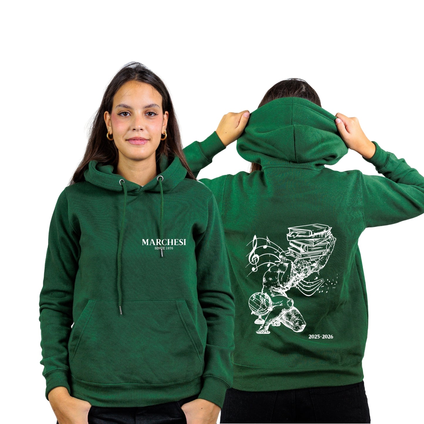 FELPA CAPPUCCIO MARCHESI