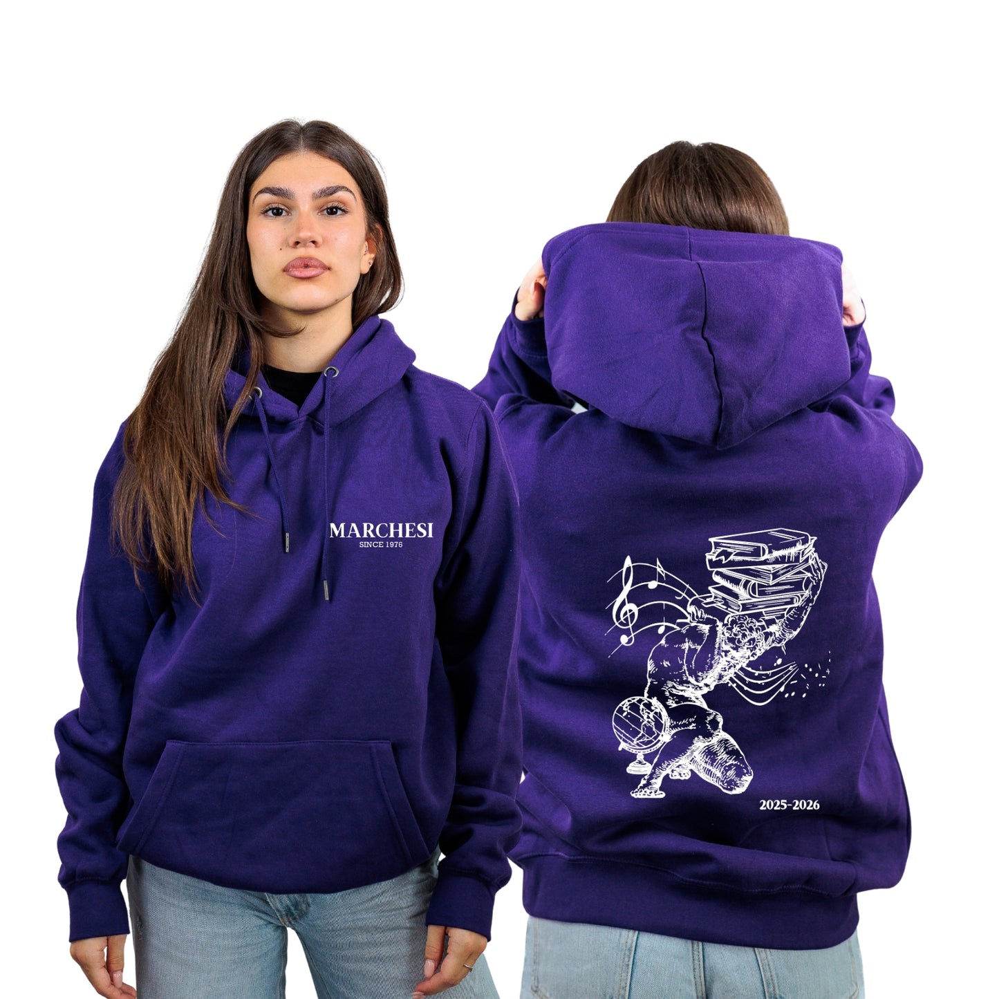 FELPA CAPPUCCIO MARCHESI