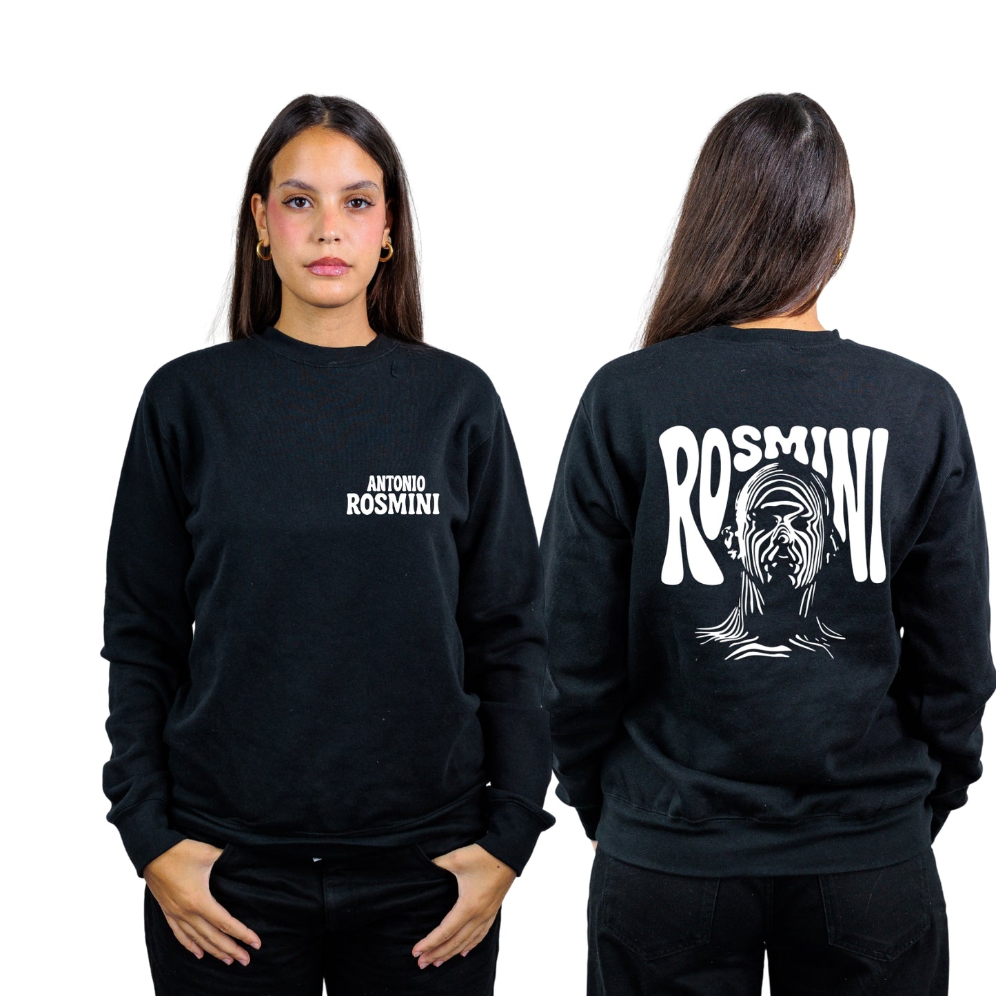 FELPA GIROCOLLO ROSMINI
