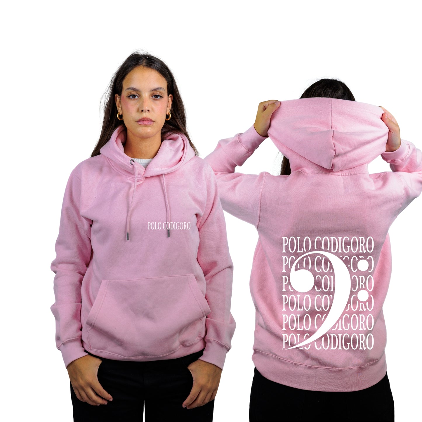 FELPA CON CAPPUCCIO CODIGORO