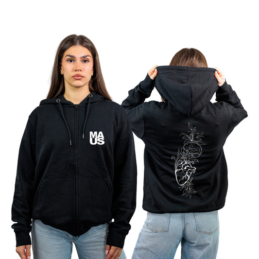 FELPA FULL ZIP MAUS