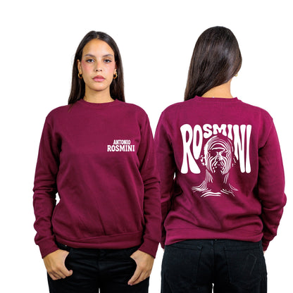 FELPA GIROCOLLO ROSMINI