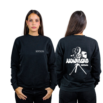 FELPA GIROCOLLO AUDIOVISIVO MONTAGNA