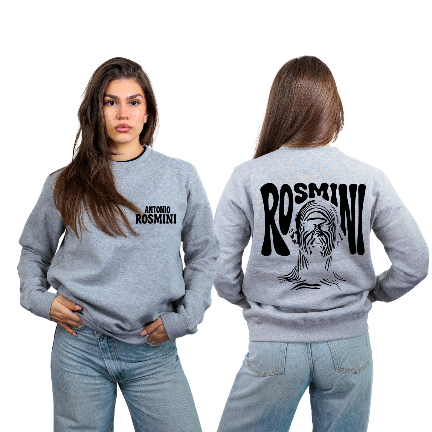 FELPA GIROCOLLO ROSMINI