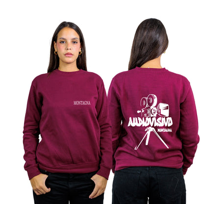 FELPA GIROCOLLO AUDIOVISIVO MONTAGNA