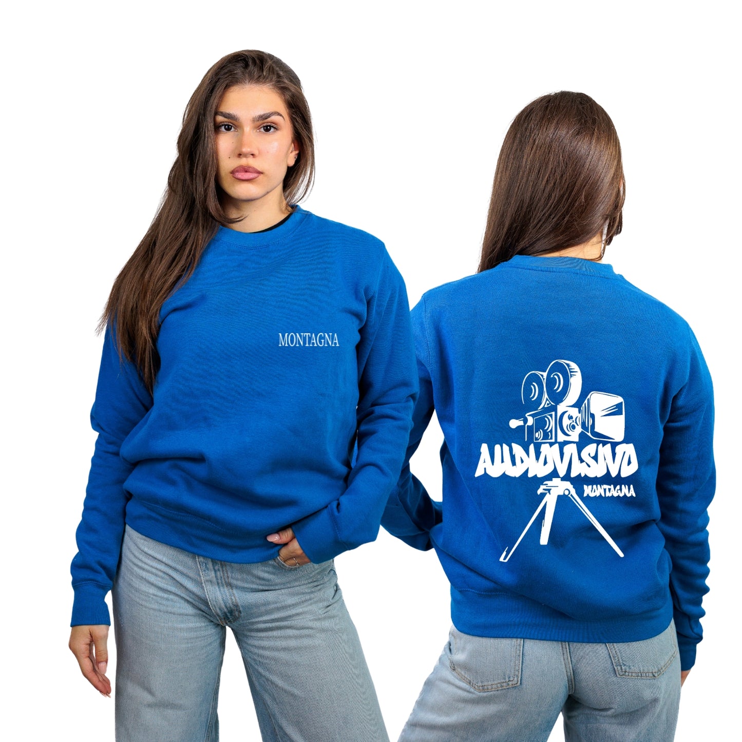 FELPA GIROCOLLO AUDIOVISIVO MONTAGNA