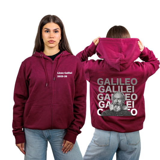 FELPA FULL ZIP GALILEI TRENTO