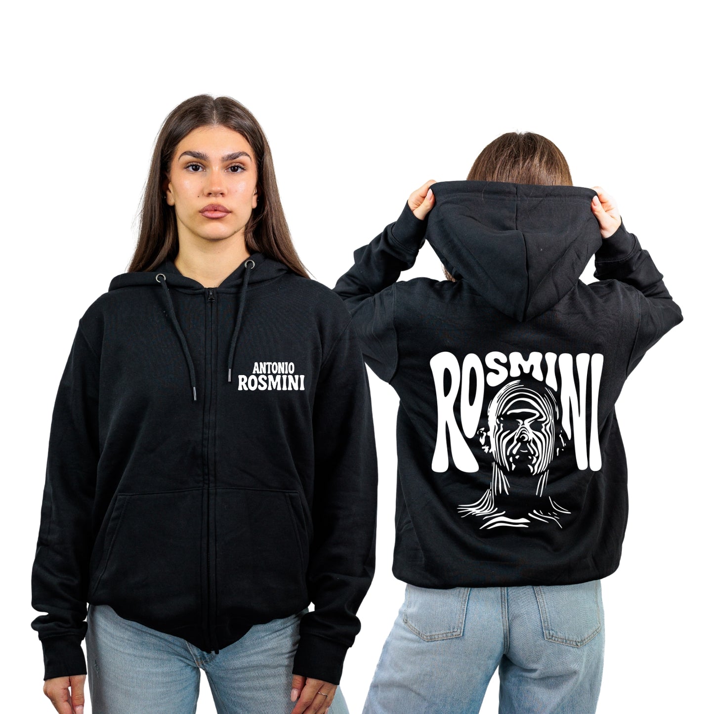 FELPA FULL ZIP ROSMINI