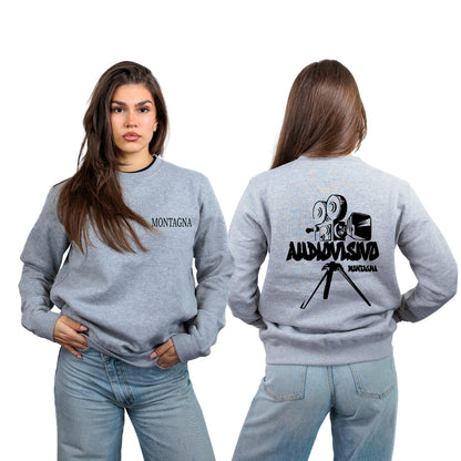 FELPA GIROCOLLO AUDIOVISIVO MONTAGNA