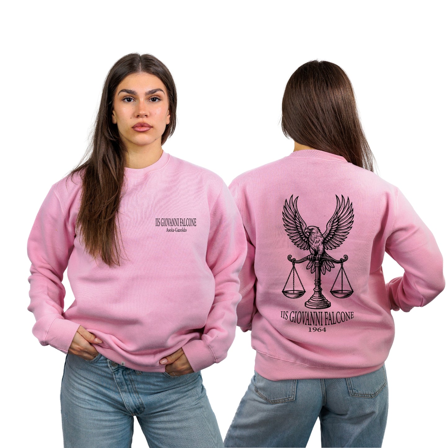 FELPA GIROCOLLO FALCONE