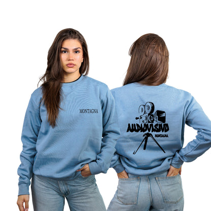 FELPA GIROCOLLO AUDIOVISIVO MONTAGNA