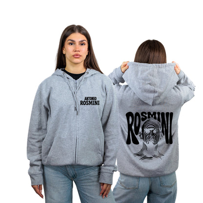 FELPA FULL ZIP ROSMINI