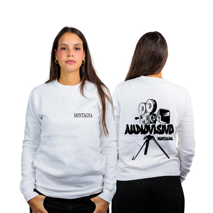 FELPA GIROCOLLO AUDIOVISIVO MONTAGNA