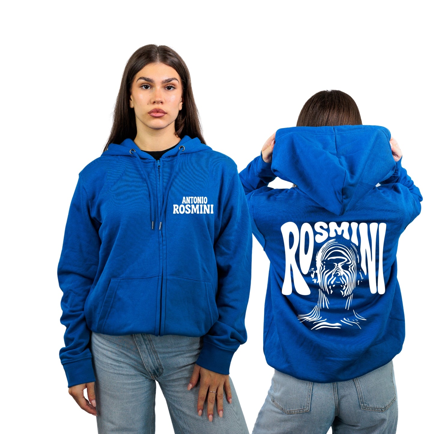FELPA FULL ZIP ROSMINI
