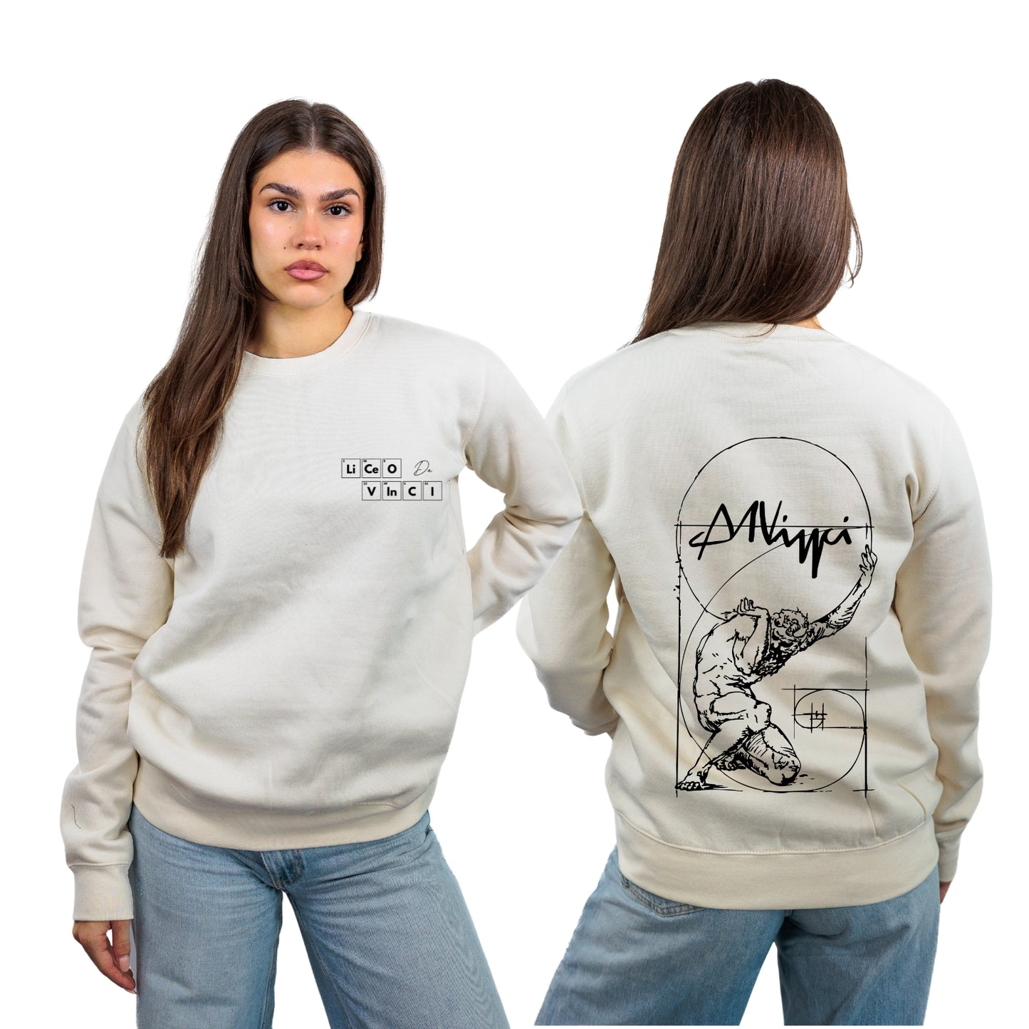 FELPA GIROCOLLO DA VINCI