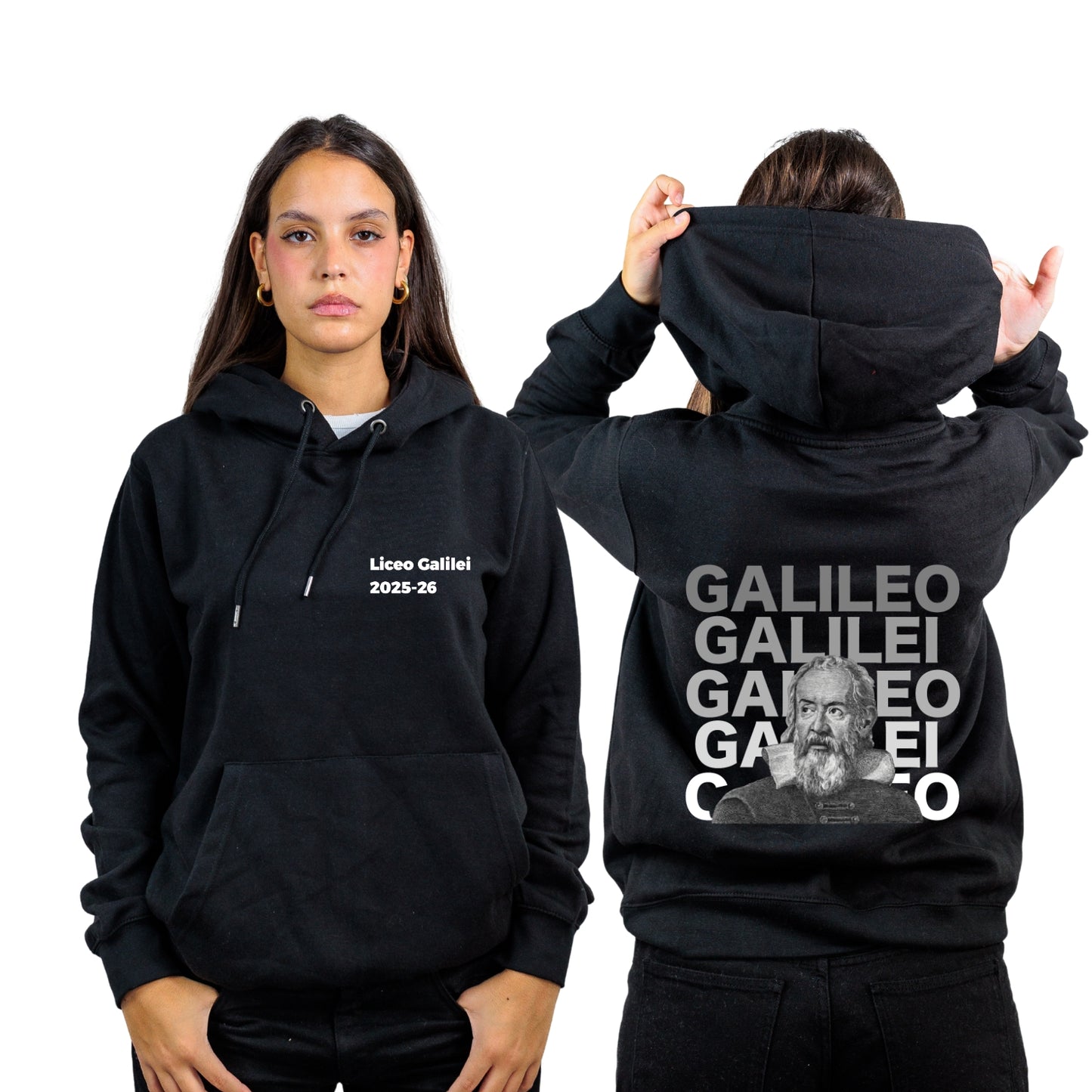 FELPA CAPPUCCIO GALILEI TRENTO