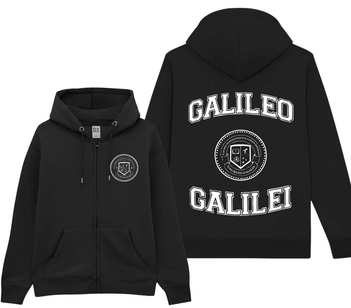 FELPA FULL ZIP MODELLO 2 GALILEO