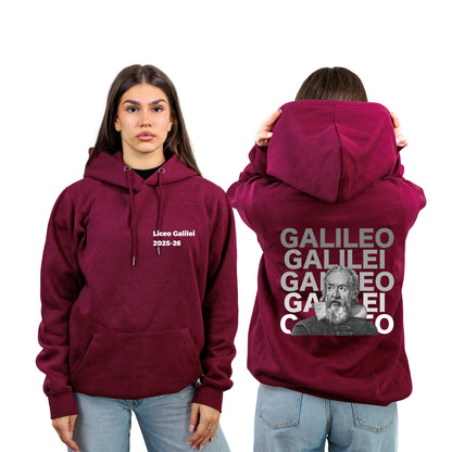FELPA CAPPUCCIO GALILEI TRENTO
