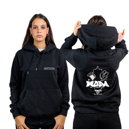 FELPA CON CAPPUCCIO MODA MONTAGNA