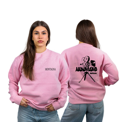 FELPA GIROCOLLO AUDIOVISIVO MONTAGNA