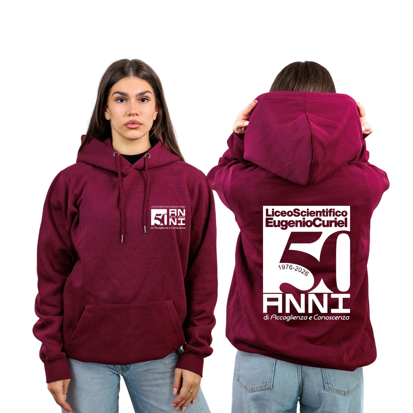 FELPA CAPPUCCIO CURIEL mod1 UNISEX