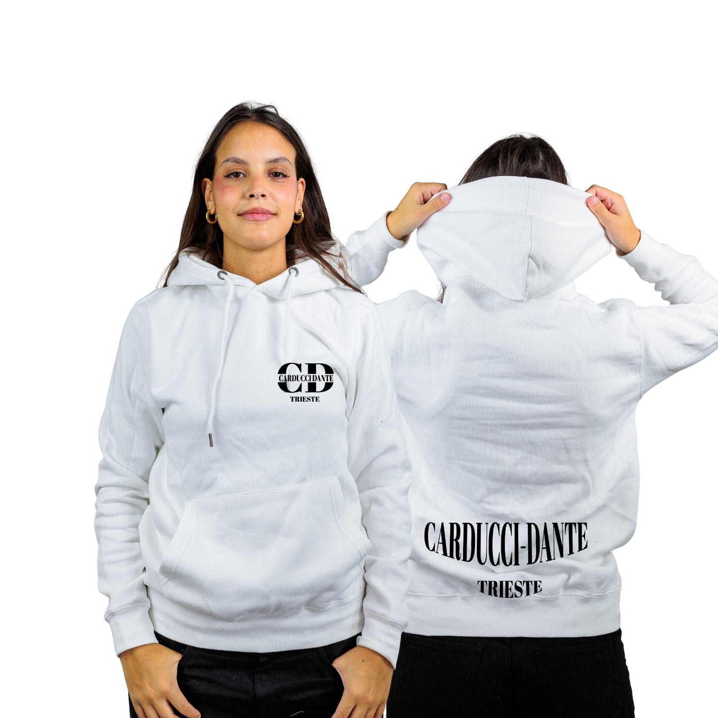 FELPA CAPPUCCIO MINIMAL CARDUCCIDANTE